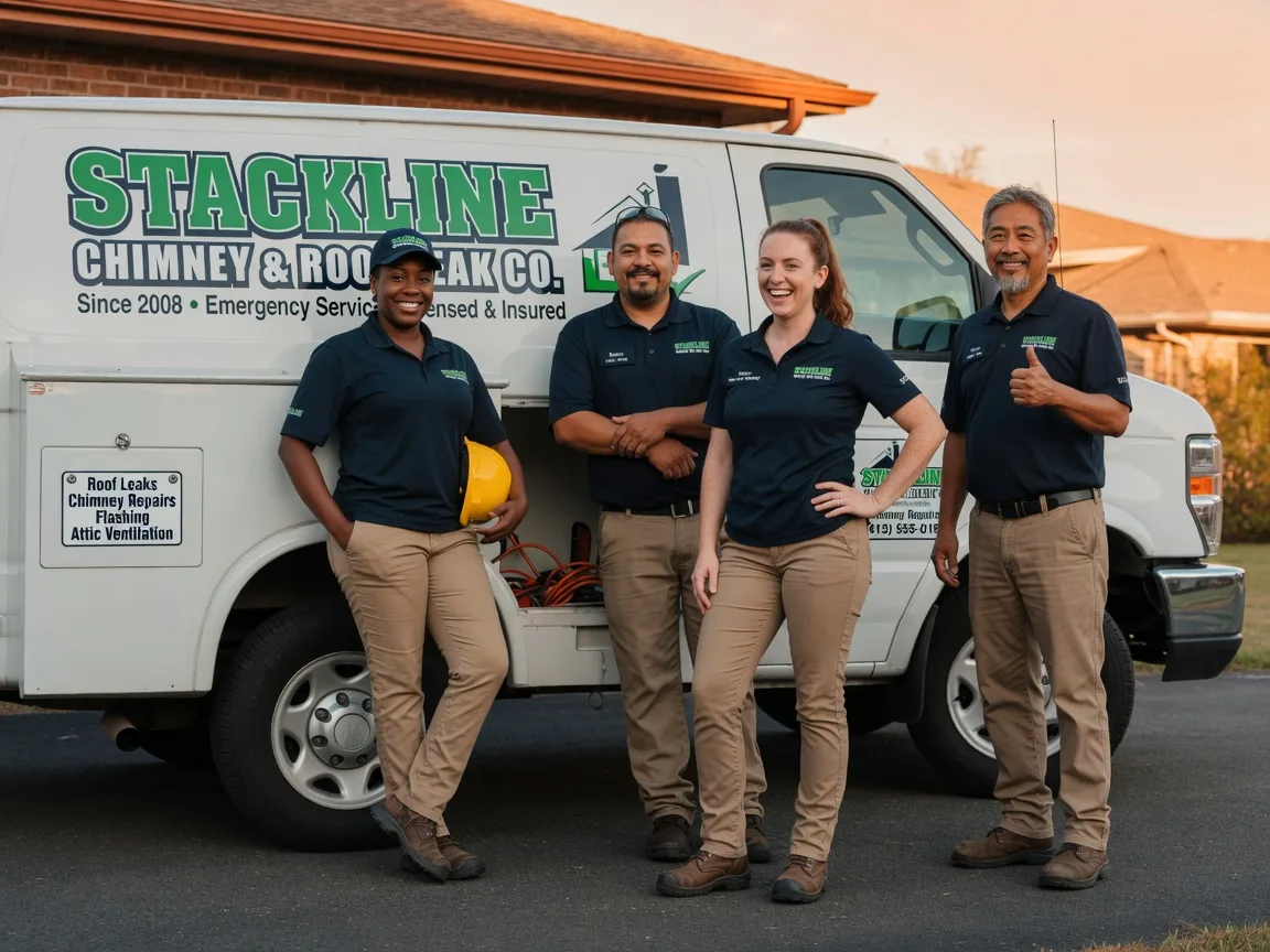 Chimney flashing repair company in Breese, IL